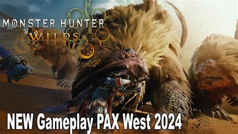 Monster Hunter Wilds New Gameplay Demo Pax West Youtube