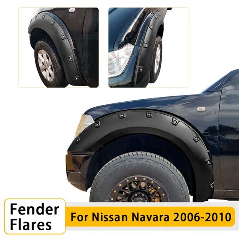 Large Coverage Fender Flares Wheel Arch For Nissan Navara D