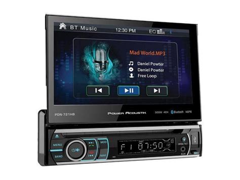 Power Acoustik Pd B Incite Single Din In Dash Motorized