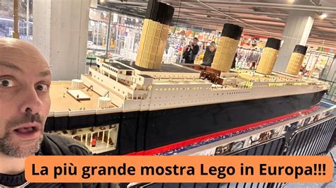 La più grande mostra Lego in Europa Sub ENG YouTube