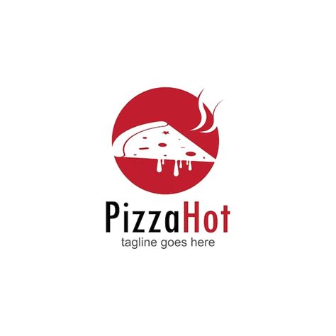 Premium Vector Pizza Cafe Logo Pizza Icon Emblem For Fast Food Restaurant