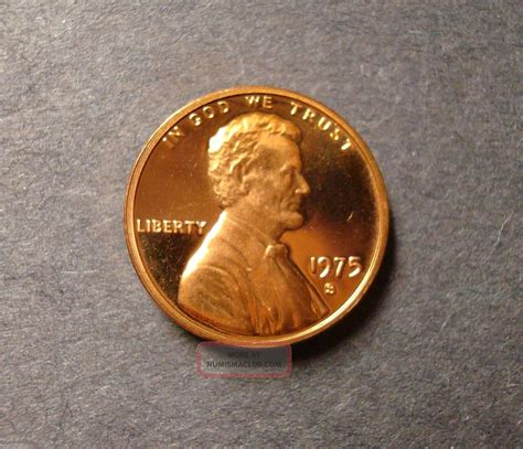 1975 S Gem Proof Lincoln Cent Cameo Up Grade Now