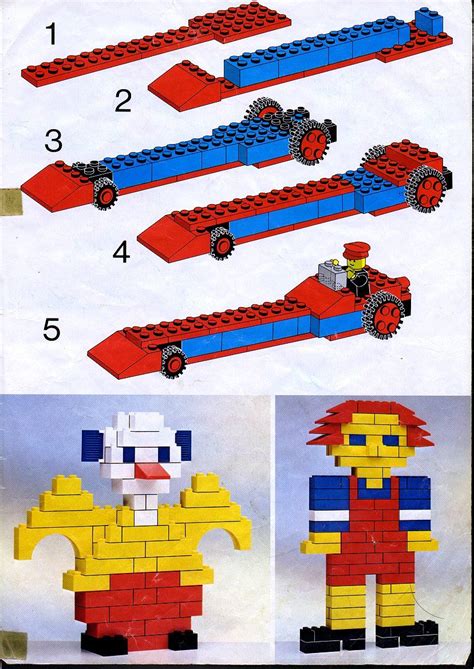 Old Lego Instructions Letsbuilditagain Lego Projects Diy