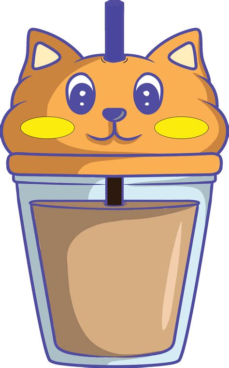 cute cup cat 24789915 Vector Art at Vecteezy