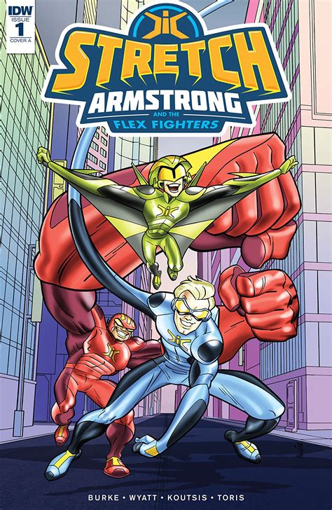 RICH REVIEWS: Stretch Armstrong and the Flex Fighters #1 – First Comics ...