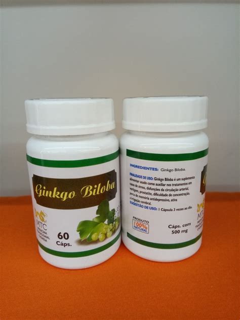 Ginkgo Biloba Ninho Verde Caps Las De Mg