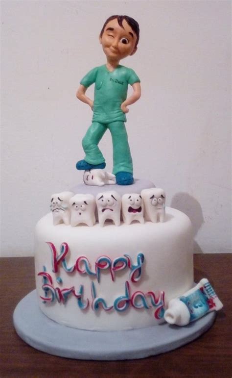 Dentist Birthday Cake Decorated Cake By Snezana Cakesdecor