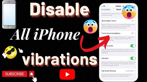 How To Turn Off All Vibrations On IPhone 2022 YouTube