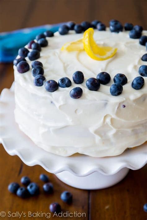 Lemon Blueberry Cream Cake Seniors Discount Club