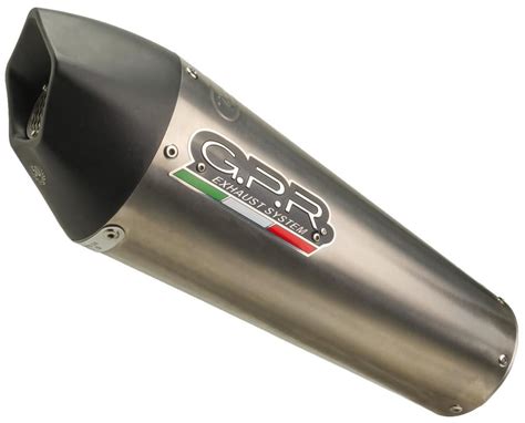 GPR Gp Evo4 Titanium Exhaust Zontes 350 T2 325 22 23 Street Legal E5 Z