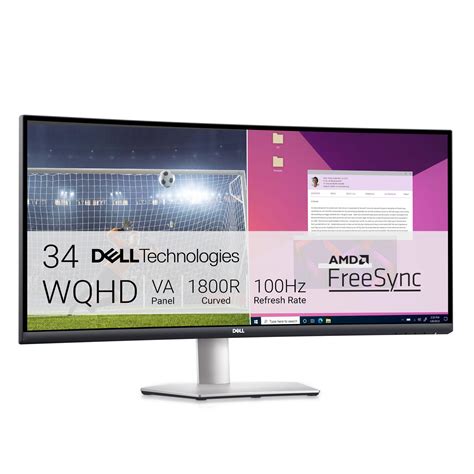 Dell S3423dwc Curved Usb C Monitor 34 Inch Wqhd