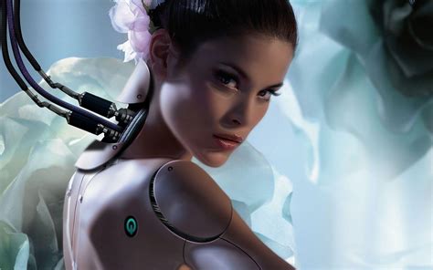 Female Robot Wallpapers Top Free Female Robot Backgrounds Wallpaperaccess