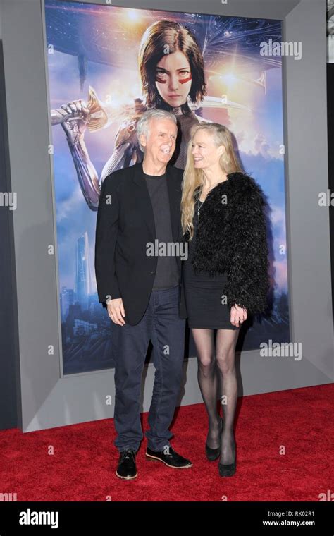 Los Angeles Ca Usa 5th Feb 2019 James Cameron Suzy Amis At