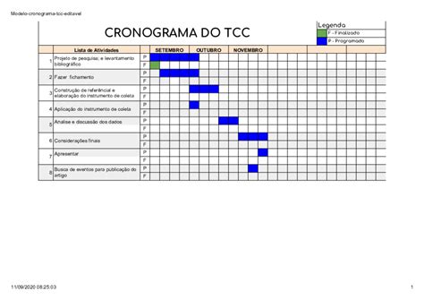 Total Imagem Modelo De Cronograma De Tcc Br Thptnganamst Edu Vn