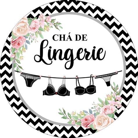 Painel Redondo em Tecido Sublimado Chá De Lingerie Shopee Brasil