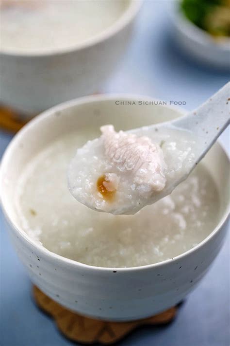 How To Make Congee Rice Porridge China Sichuan Food