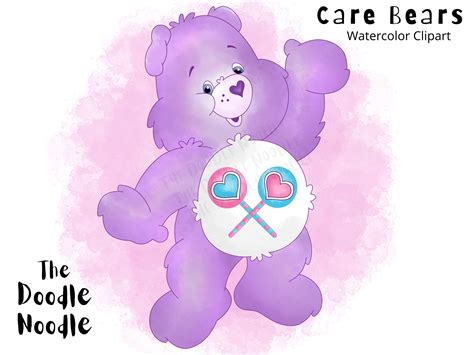 Care Bear Share Bear Logo Clipart