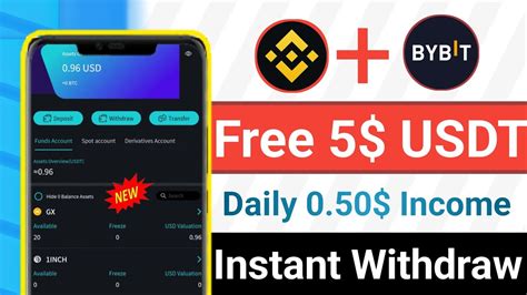 Bybit New Offer Today Instant 5 USDT Claim Binance New Offer