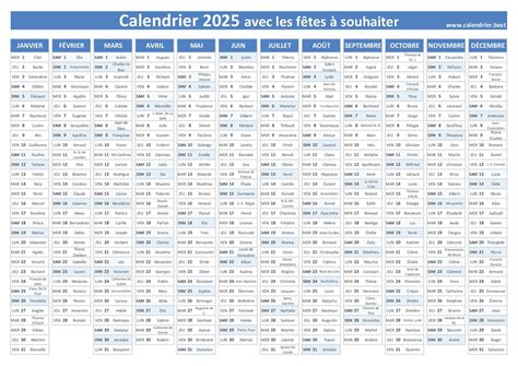 Calendrier Imprimer