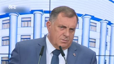 Dodik o Tužilaštvu BiH Od zla oca i gore majke splačina Presuda