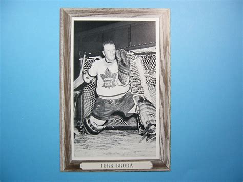 Beehive Corn Syrup Group Nhl Hockey Photo Turk Broda Sharp