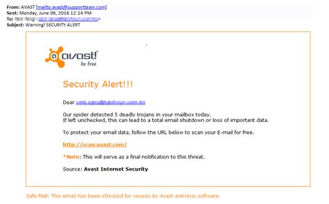 The Newest Phishing Spam Security Alert