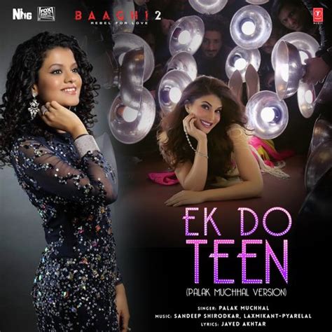 Ek Do Teen (Palak Muchhal Version) Songs Download - Free Online Songs ...