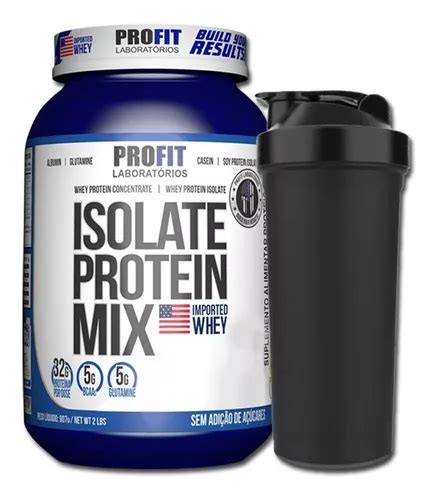 Whey Isolate Protein Isolado Mix 907g Coqueteleira Nf Frete grátis