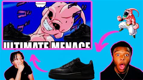 The Ultimate Menace Cj Dachamp Reaction Majin Buu Black Air Force