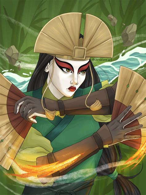 [OC] Avatar Kyoshi fan art : r/TheLastAirbender