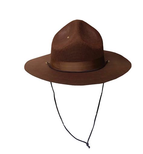 Forum Novelties Brown Mountie Park Ranger Hat Halloween Costume Accessory 73653 - Hats & Headgear