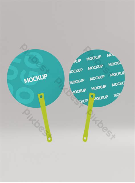 original model advertising fan prototype psd   pikbest