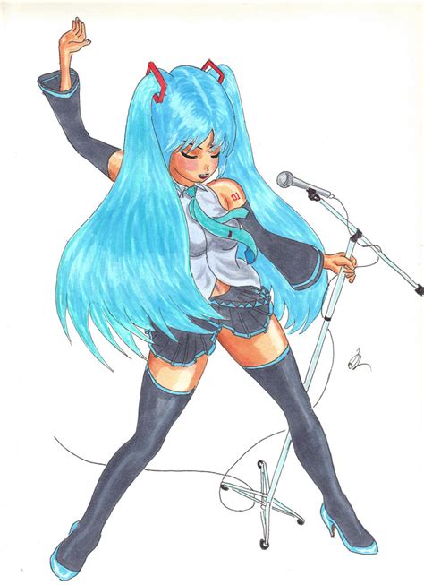 Miku Hatsune Pop Star By Calib454 On Deviantart