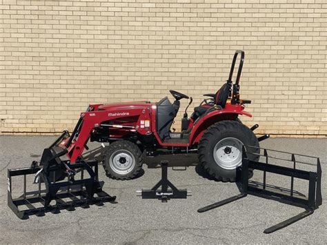 2023 Mahindra 1626 Hst With 48 Grapple And Valve Kit Pallet Forks And Trailer Mover 771