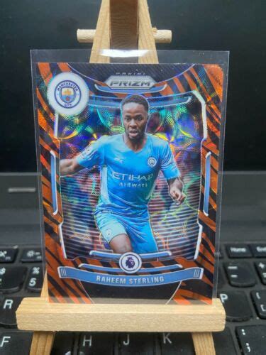 21 22 Panini Prizm Premier League Raheem Sterling Tiger Stripe 10 EBay