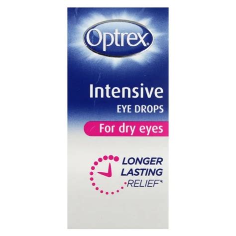 Optrex Dry Intensive Eye Drops 10 Ml Hemlock Pharmacy