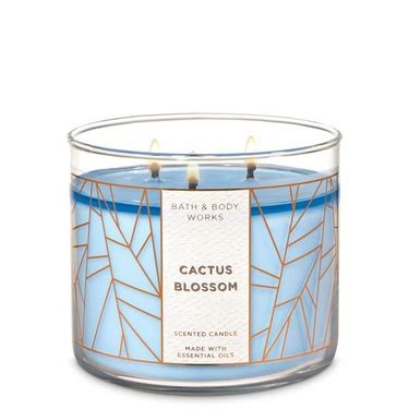 Bath Body Works CACTUS BLOSSOM 3 Wick Candle Shopee Philippines