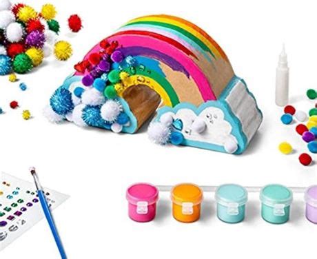 Ossauctions Monda Llama Create Your Own Rainbow Art Kit