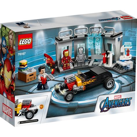 Lego Marvel Avengers Iron Man Armory Big W