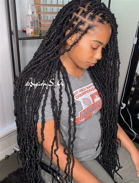 14+ Favorite Braided Hairstyles For Locs