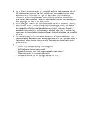 Busi 331 Assignment 2 Docx 1 Part Of The Environmental Context Of A