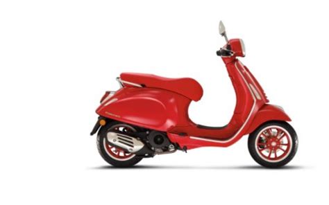 Vespa Primavera Red Price Specs Review Fasterwheeler