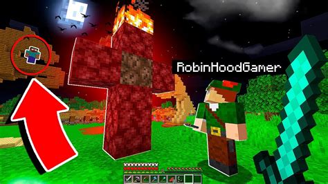 O Herobrine Apareceu Na Era Da Redstone Do Robin Hood Gamer 😨 Youtube