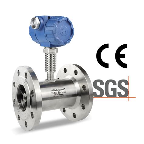 Accuracy Turbine Flow Meter And High Temperature Spiral Flowmeter