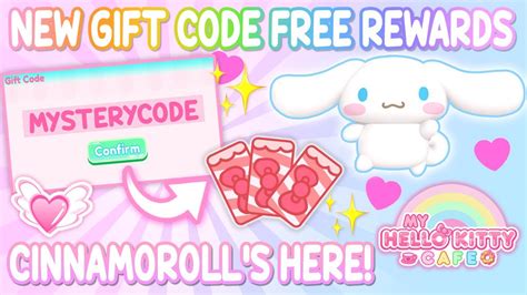 NEW MYSTERY CODE For FREE REWARDS CINNAMOROLL IS HERE BIG EVENT My