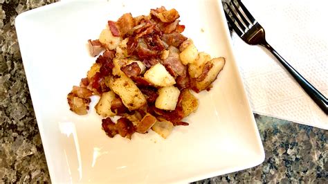 Bacon Onion Potato Hash Recipe - Married Into This