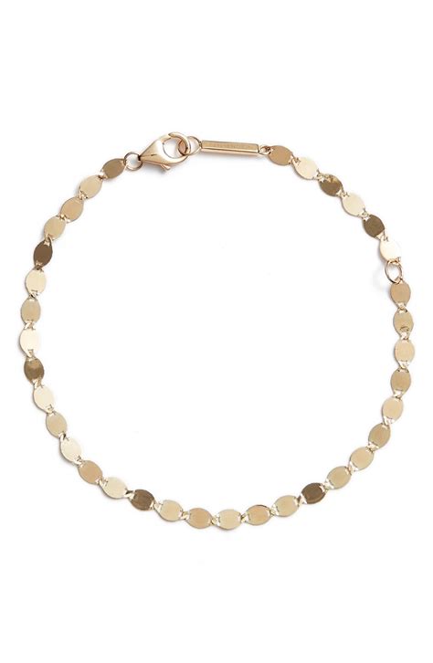 Lana Jewelry Nude Link Bracelet In Yellow Gold Metallic Lyst