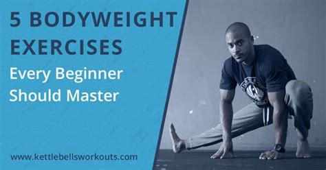 Easy Body Weight Exercises For Beginners Eoua Blog