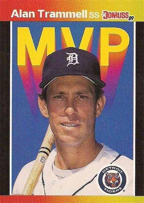 1989 Donruss Bonus MVP S BC 17 Alan Trammell Trading Card Database