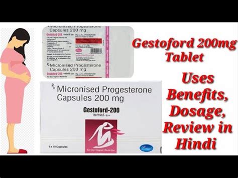 Gestoford Mg Capsule Progesterone Tablet Gestoford Tablet